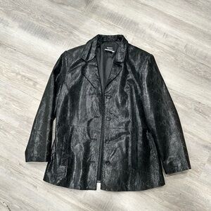 Dennis Basso leather jacket